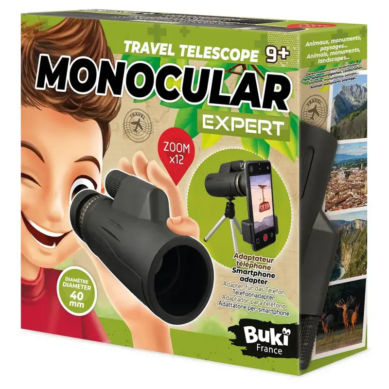 Buki France Premium Monocular Telescope For Kids 1