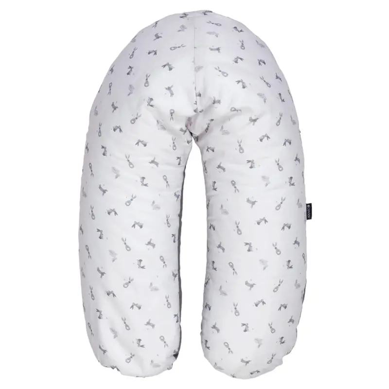 Candide 2-In-1 Jersey Maternity Pillow Featuring Bunny Design 1