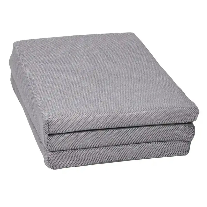 Candide Air+ Travel Mattress – Foldable Grey Foam Mattress (120X60X4 Cm) 1
