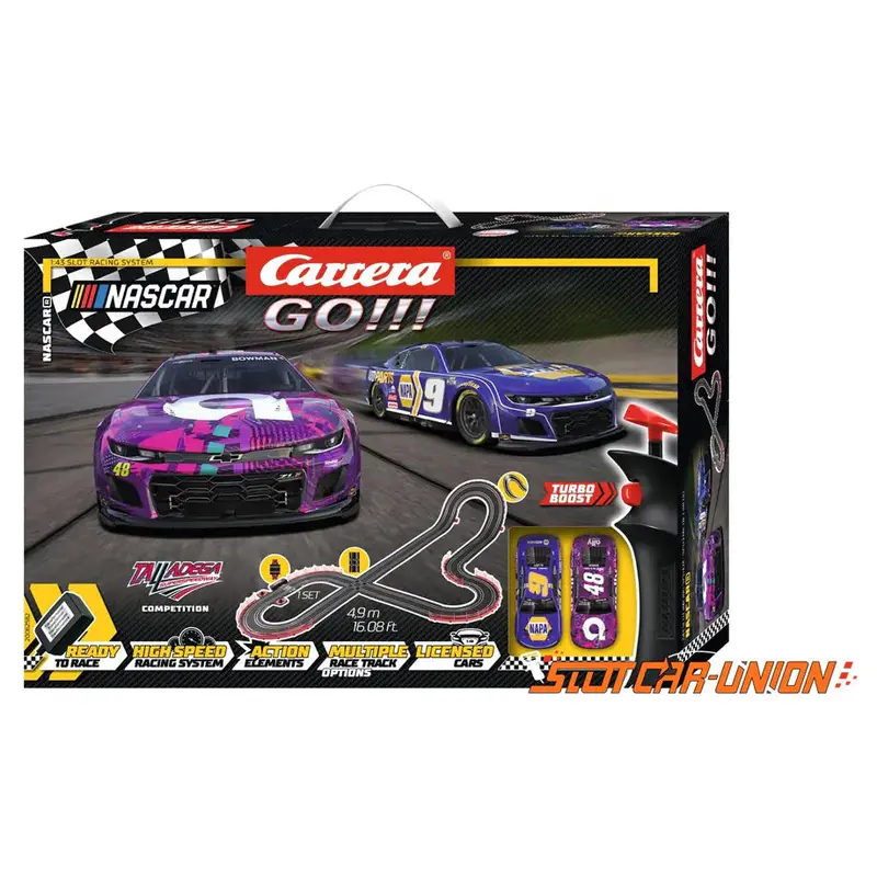 Carrera Go! Nascar Talladega Competition Track – 4.9 Meter Layout 1