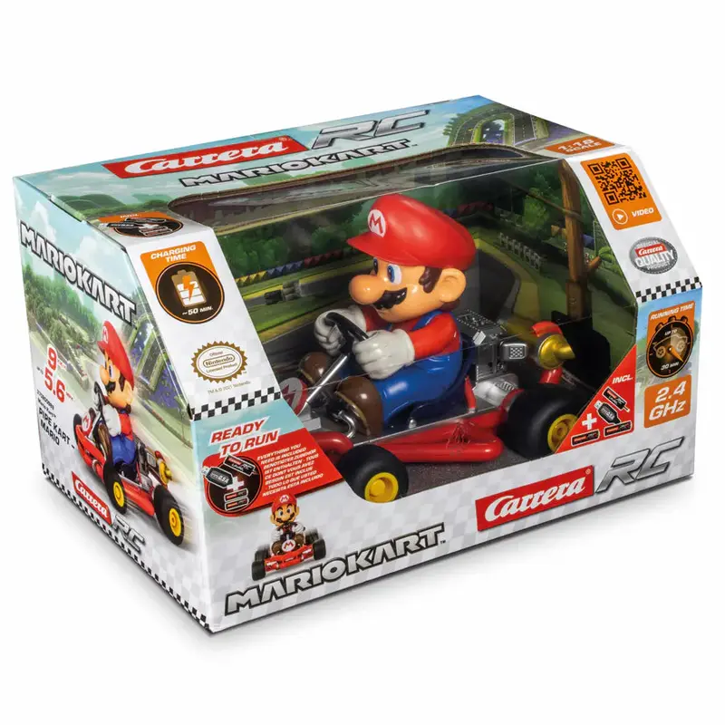Carrera Mario Kart Pipe Kart – Remote-Controlled Racing Toy 1
