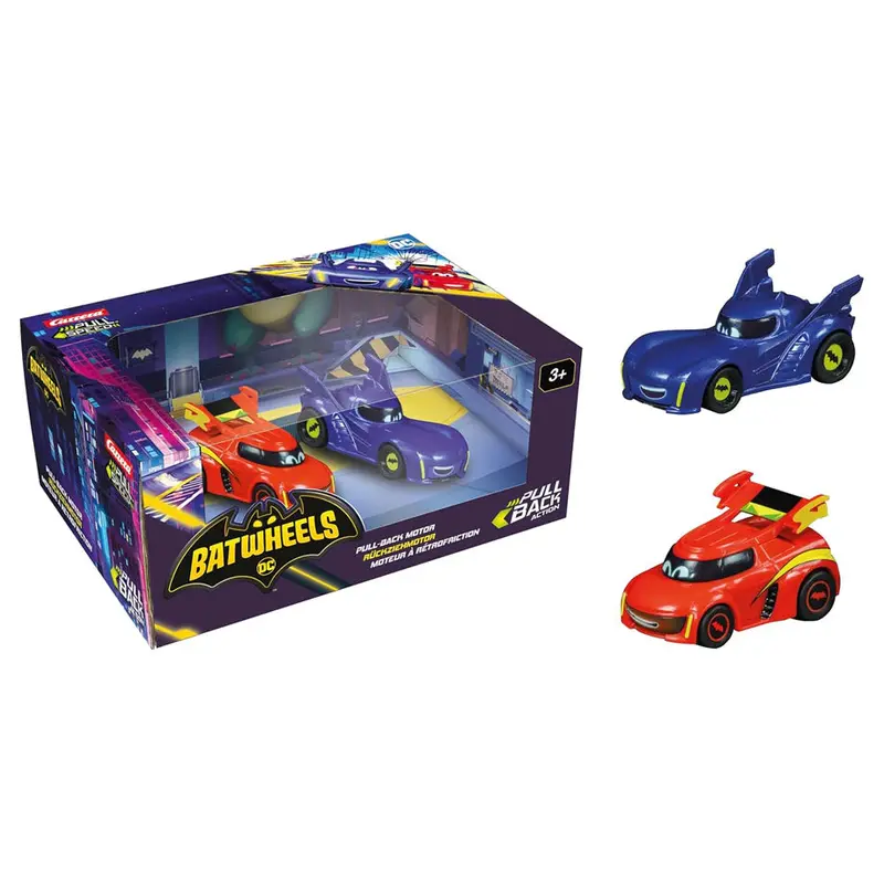 Carrera Pull & Speed Twin Pack – Bam Vs Redbird, 1:43 Scale 1