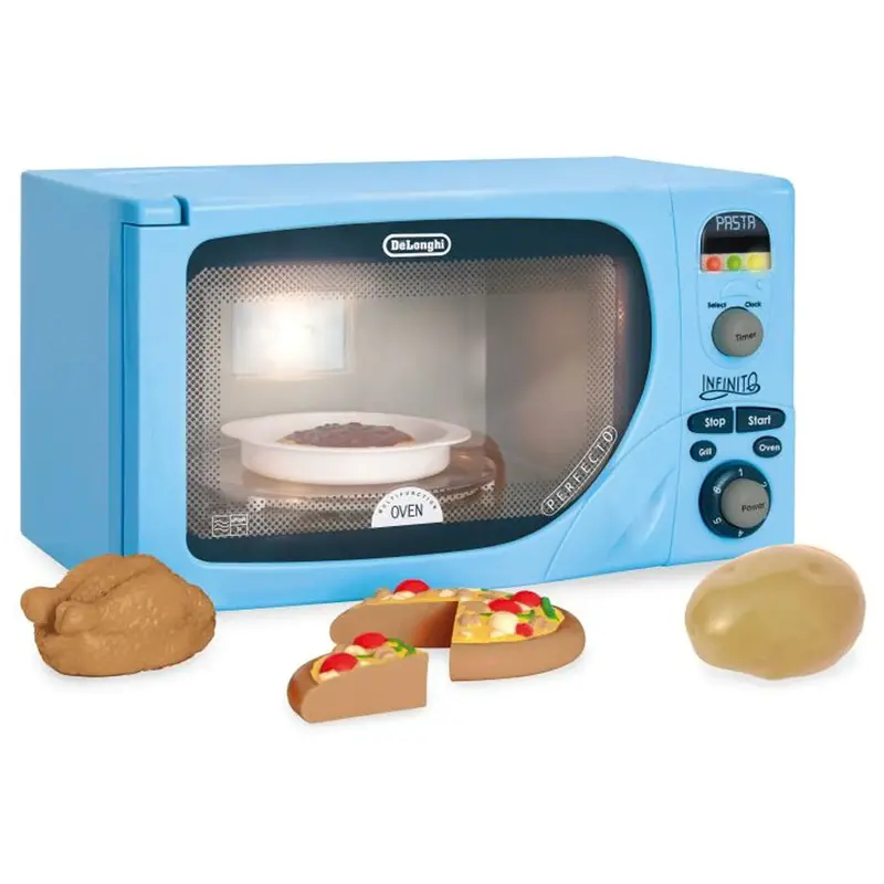 Casdon De’Longhi Microwave Toy – Interactive Pretend Cooking Appliance 1