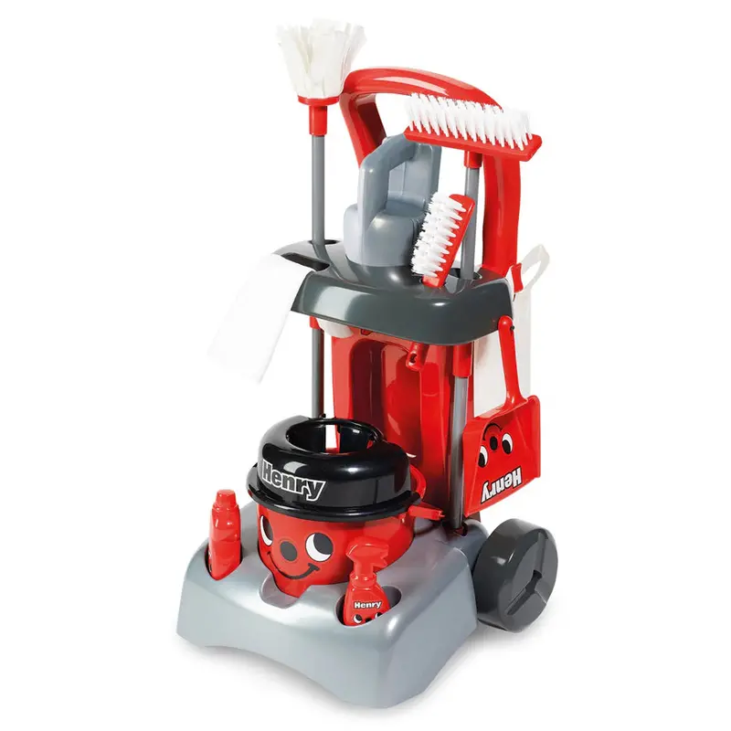 Casdon Deluxe Henry Cleaning Trolley – Enhanced Role-Play Toy 1