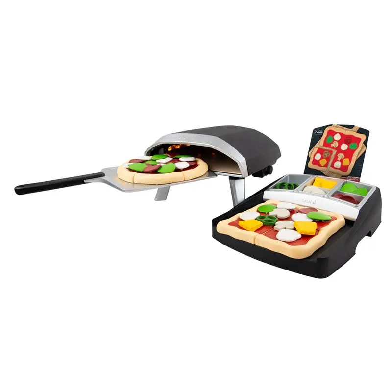 Casdon Ooni Pizza Oven Toy With Topping Station Playset 1