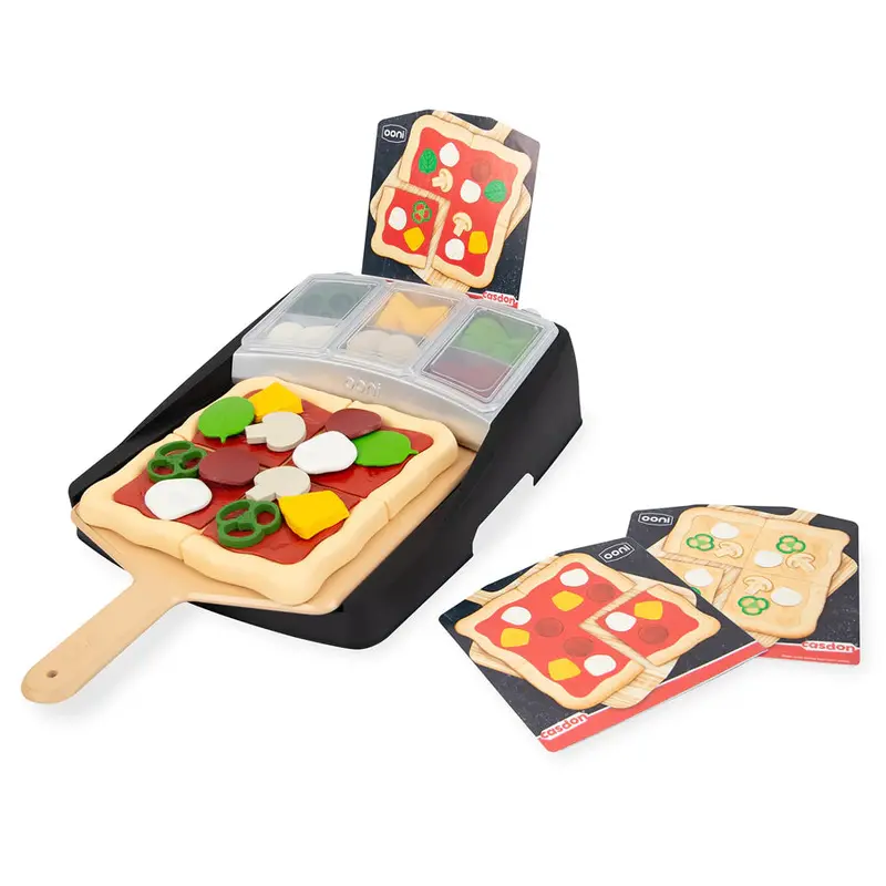 Casdon Ooni Pizza Topping Station – Interactive Pretend Play Accessory 1