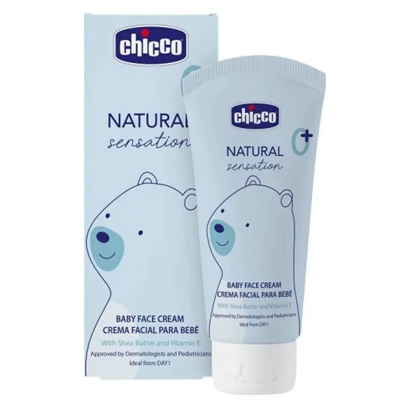 Chicco Baby Face Cream For Sensitive Skin – 50Ml Nourishing Moisturizer 1