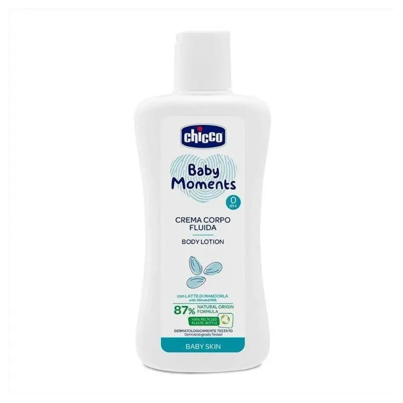 Chicco Baby Moments Hydrating Body Lotion – 200Ml Soothing Daily Moisturizer 1