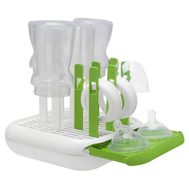 Chicco Feeding Bottle Drainer – Compact, Ventilated, Space-Saving Stand 1