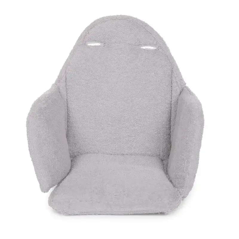 Childhome Evolu 2 Tricot Pastel Cushion In Mouse Grey 1