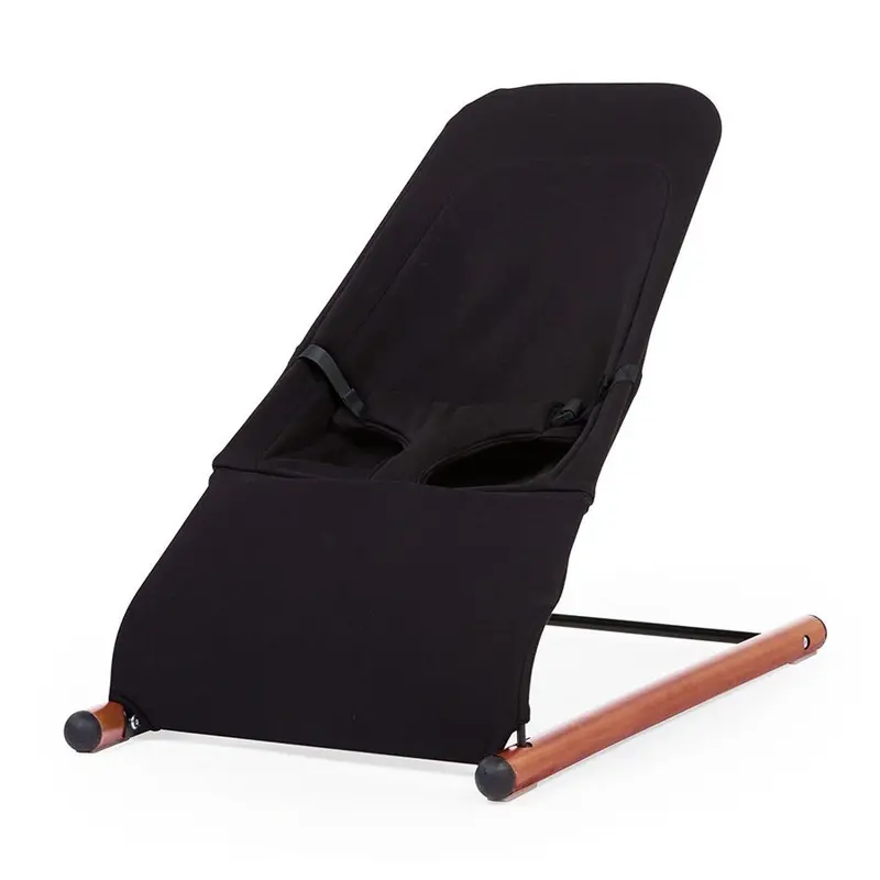 Childhome Evolux Black Baby Bouncer Seat 1
