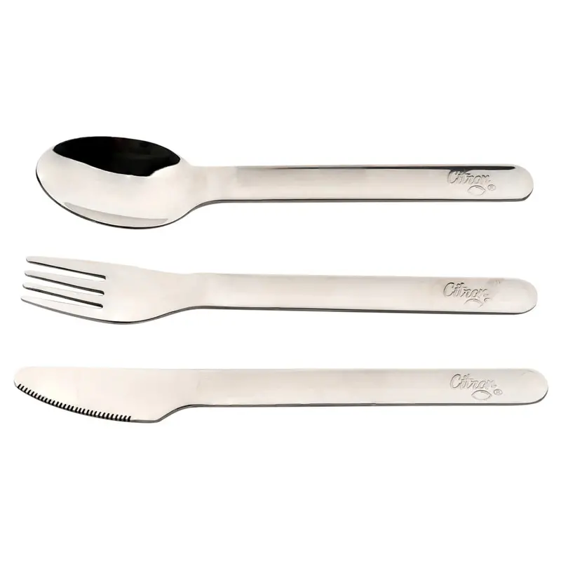 Citron 2022 Olive Green Stainless Steel Cutlery Set 1