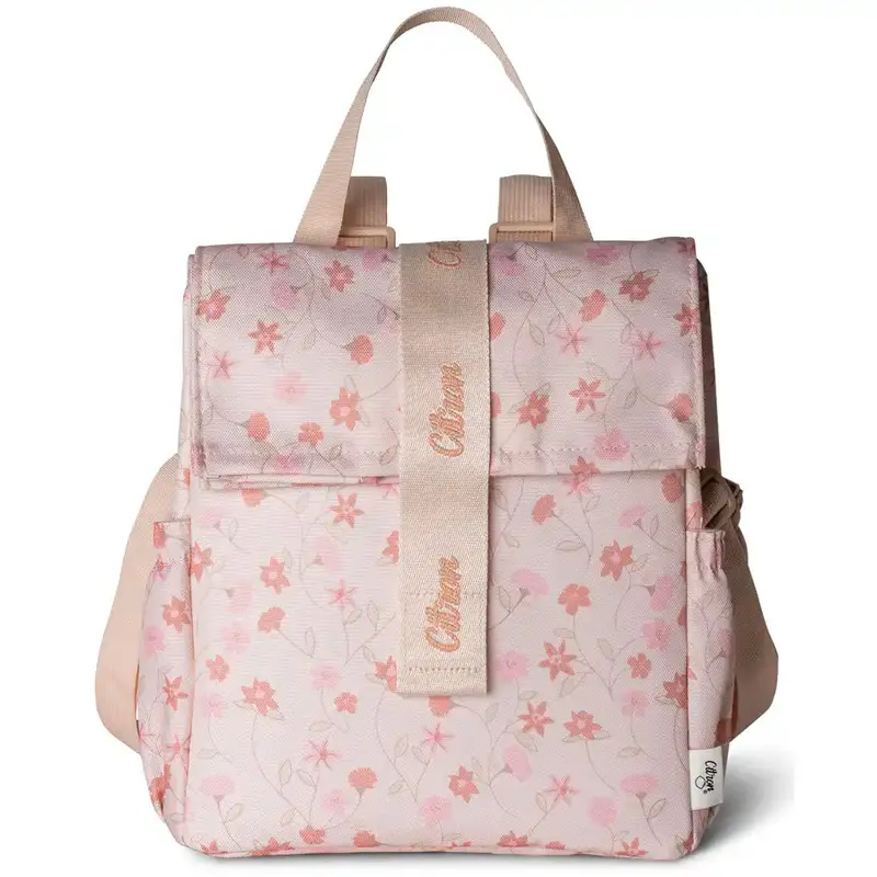 Citron 2023 Floral Insulated Roll-Up Lunch Tote 1