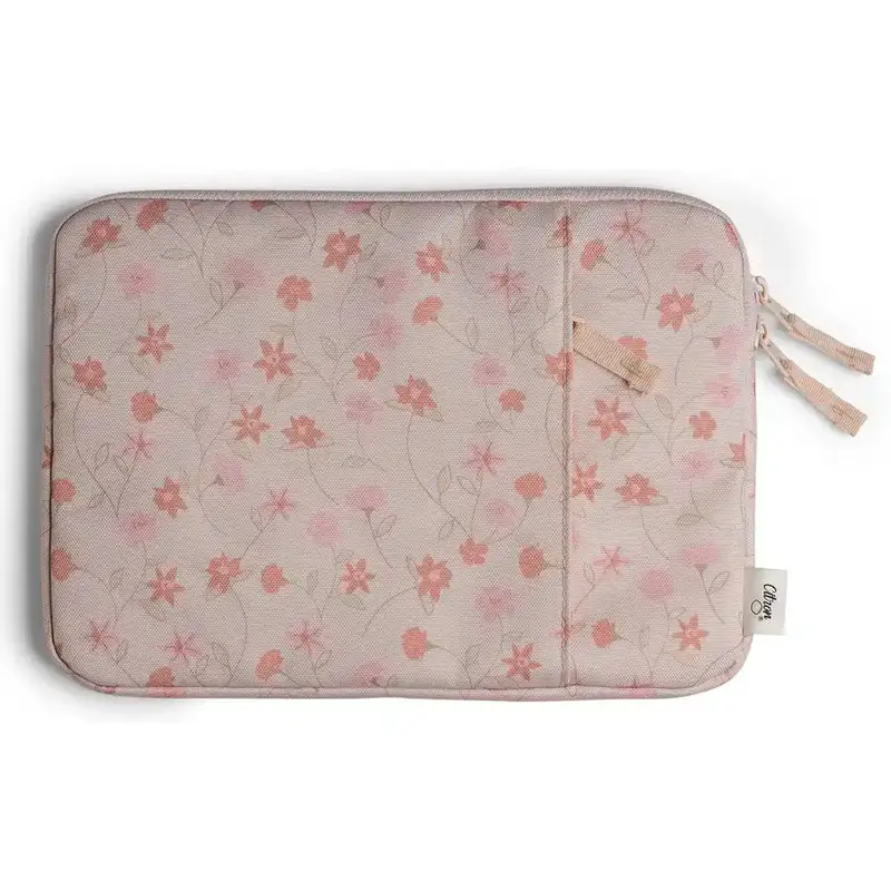 Citron 2023 Floral Zippered Ipad Protective Sleeve 1