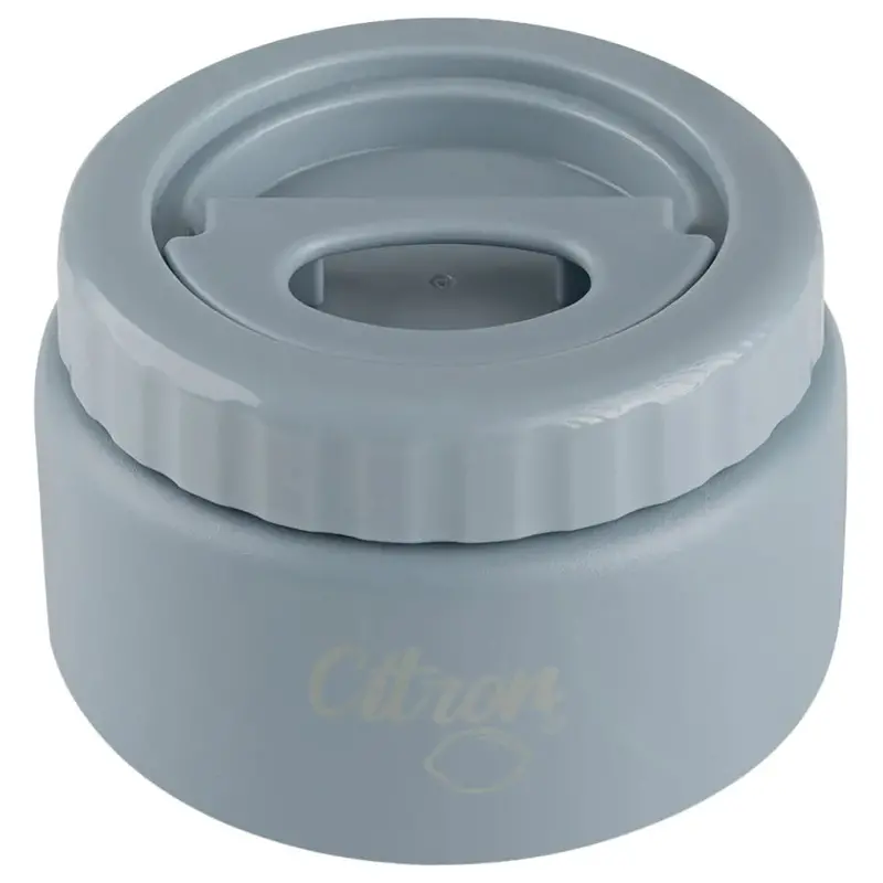 Citron Dusty Blue 250Ml Stainless Steel Food Jar 1