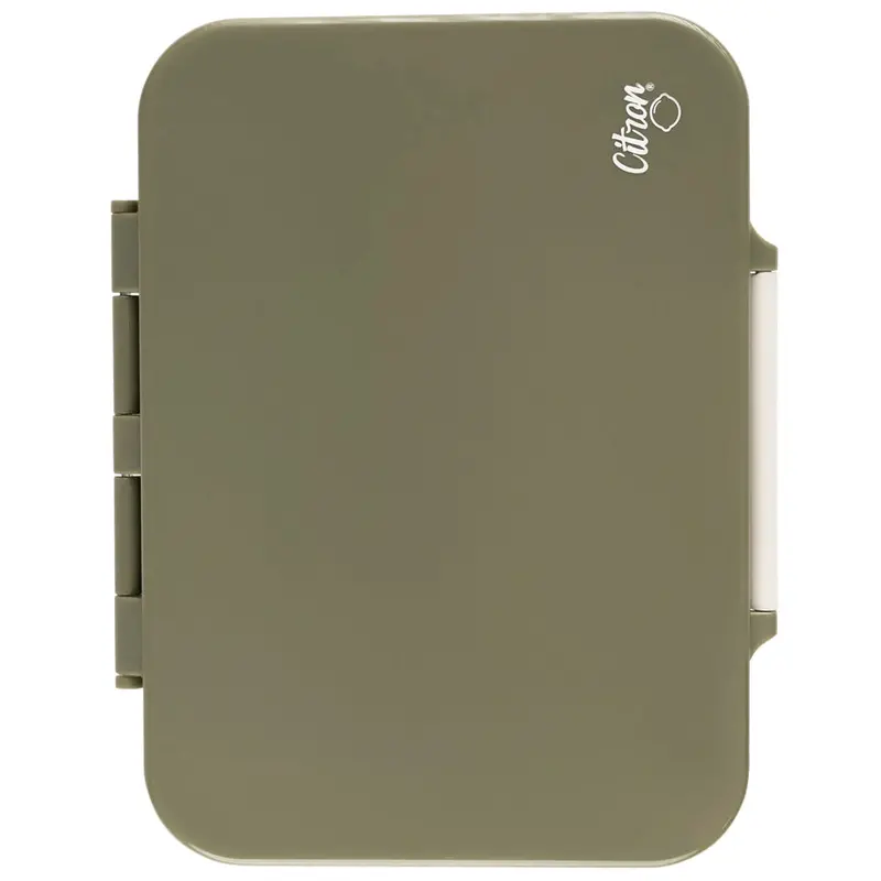 Citron Olive Green Tritan Lunchbox – 2022 Edition, Durable & Safe 1