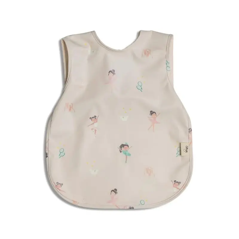 Citron Sleeveless Ballerina Baby Bib 1