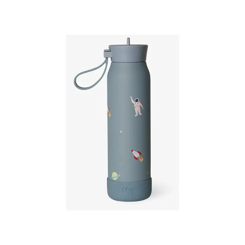 Citron Spaceship 350Ml Stainless Steel Water Bottle 1