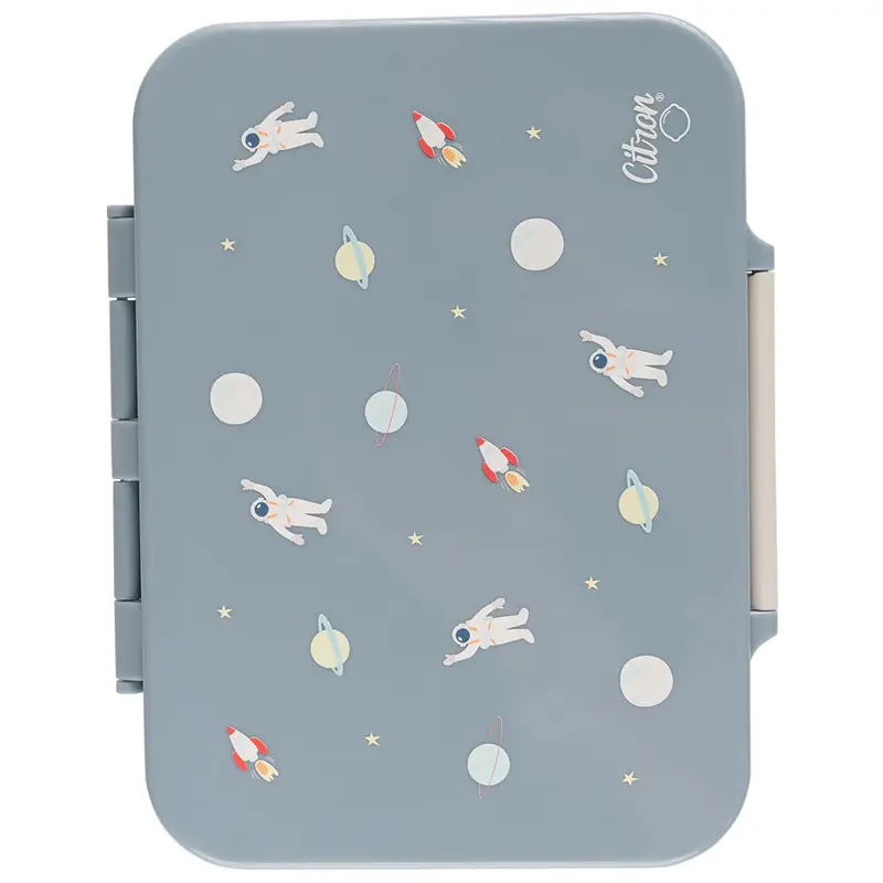 Citron Spaceship Tritan Lunchbox – 2022 Edition, Kid-Approved Style 1