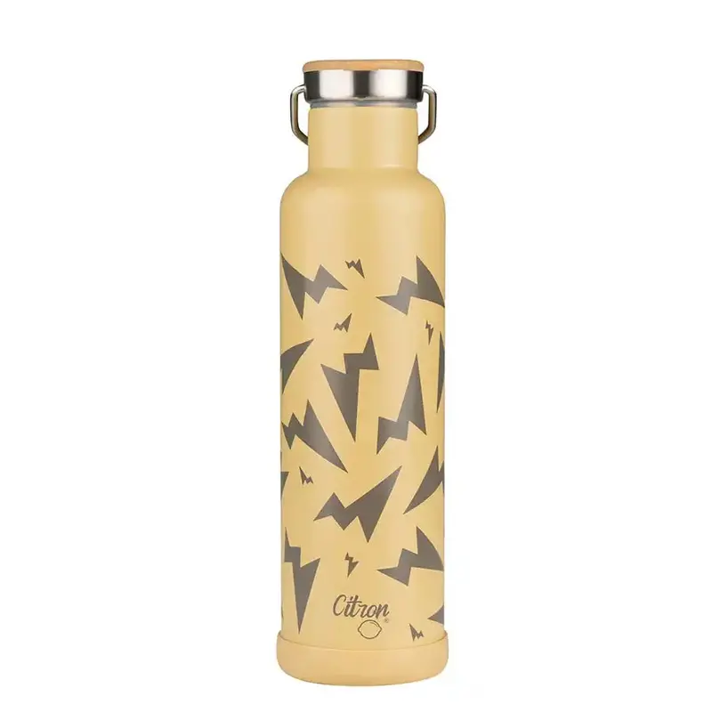 Citron Storm Yellow 750Ml Stainless Steel Water Bottle – Durable, Leak-Proof Hydration 1