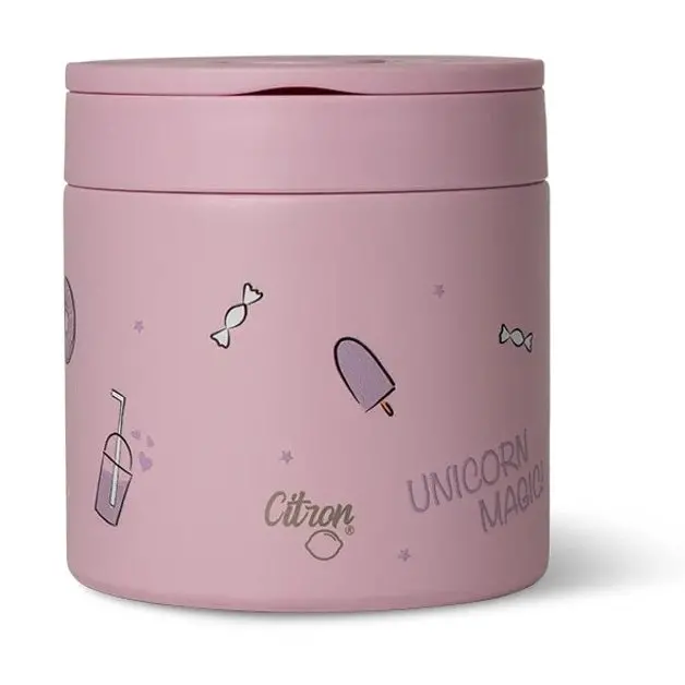 Citron Stormy Unicorn 350Ml Insulated Food Jar – Vibrant, Child-Approved Thermal Jar 1