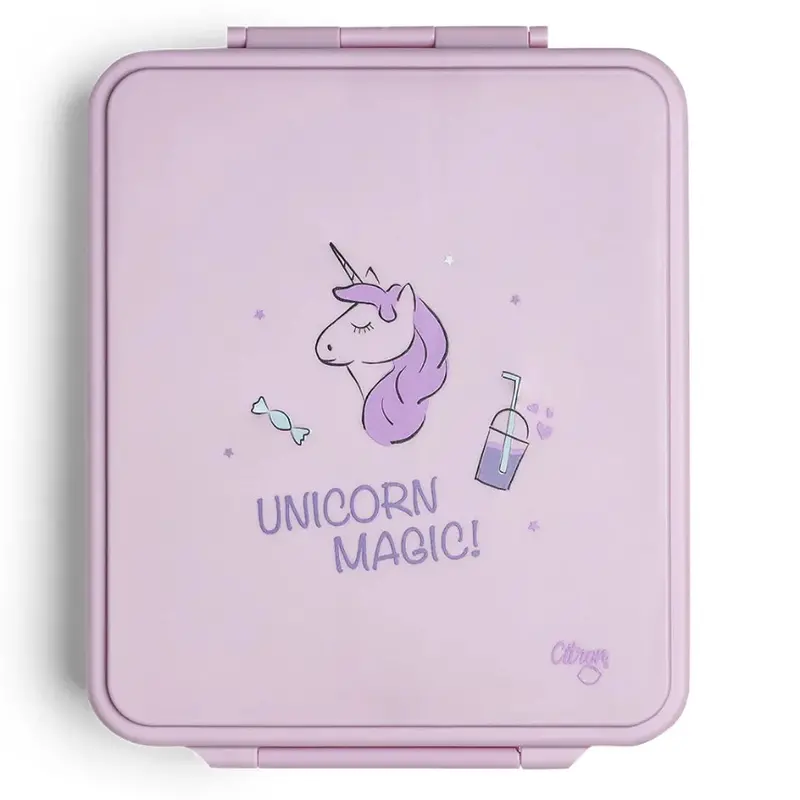 Citron Stormy Unicorn Grand Lunchbox 1