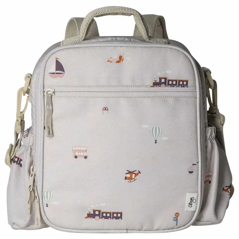 Citron Vehicles Insulated Lunchbag Backpack 1