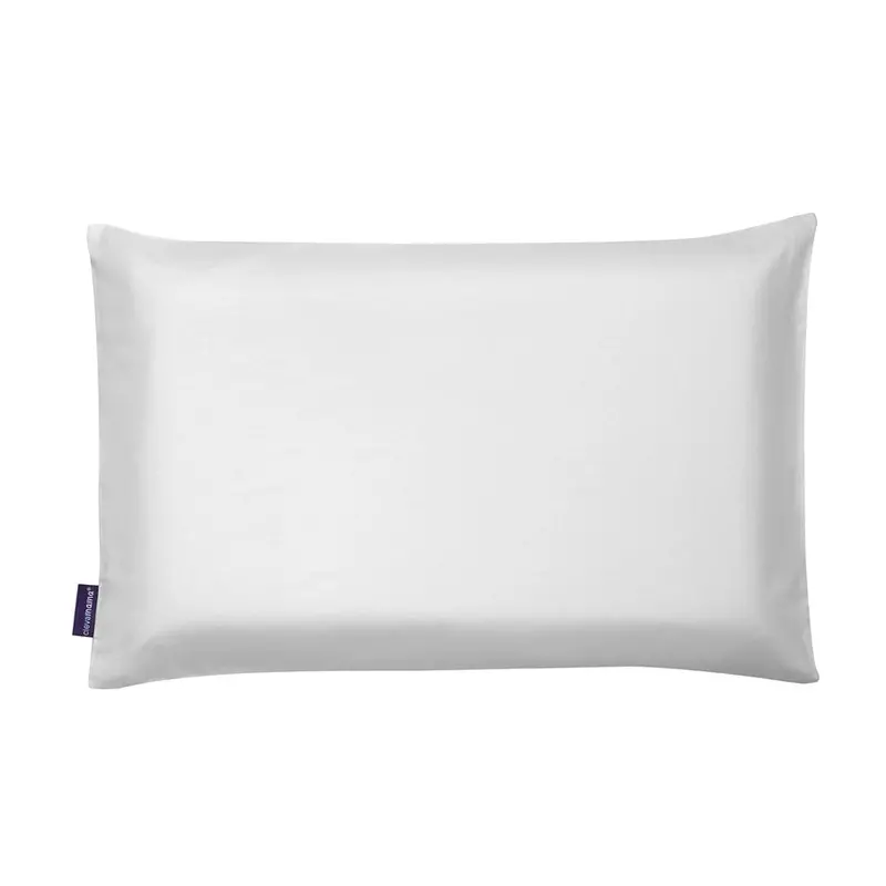 Clevafoam Pram Pillow Cover – Crisp White Cotton Blend 1