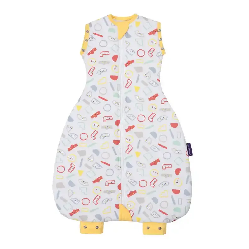 Clevamama 3-In-1 Nighttime Romper – 2.5 Tog Sleep Suit For Babies (Yellow, 0–9 Months) 1