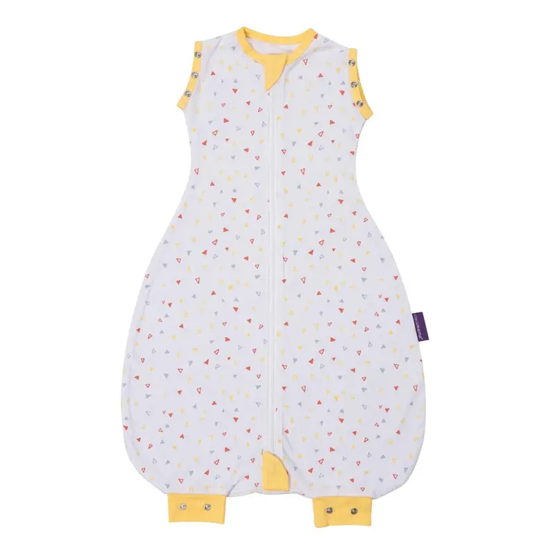 Clevamama 3-In-1 Nite Nite Romper Sleep Suit – 1 Tog, Yellow 1
