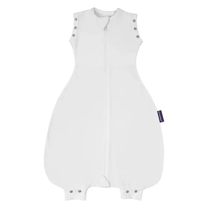 Clevamama 3-In-1 Nite Nite Romper & Sleeping Bag – 1 Tog, White, 0–9 Months 1