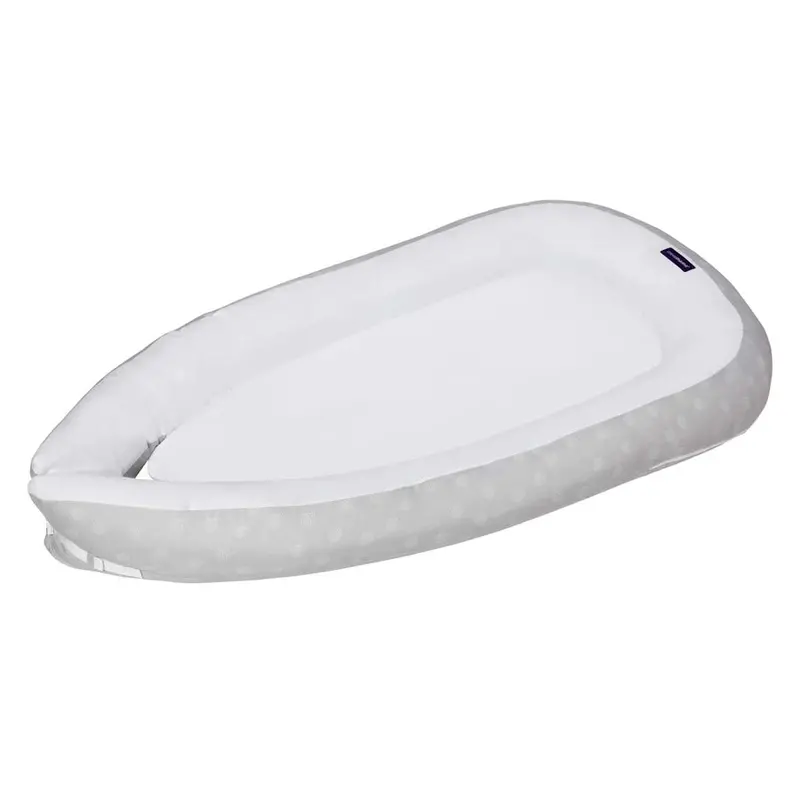 Clevamama Clevafoam Max Pod – White & Grey Baby Support Nest 1