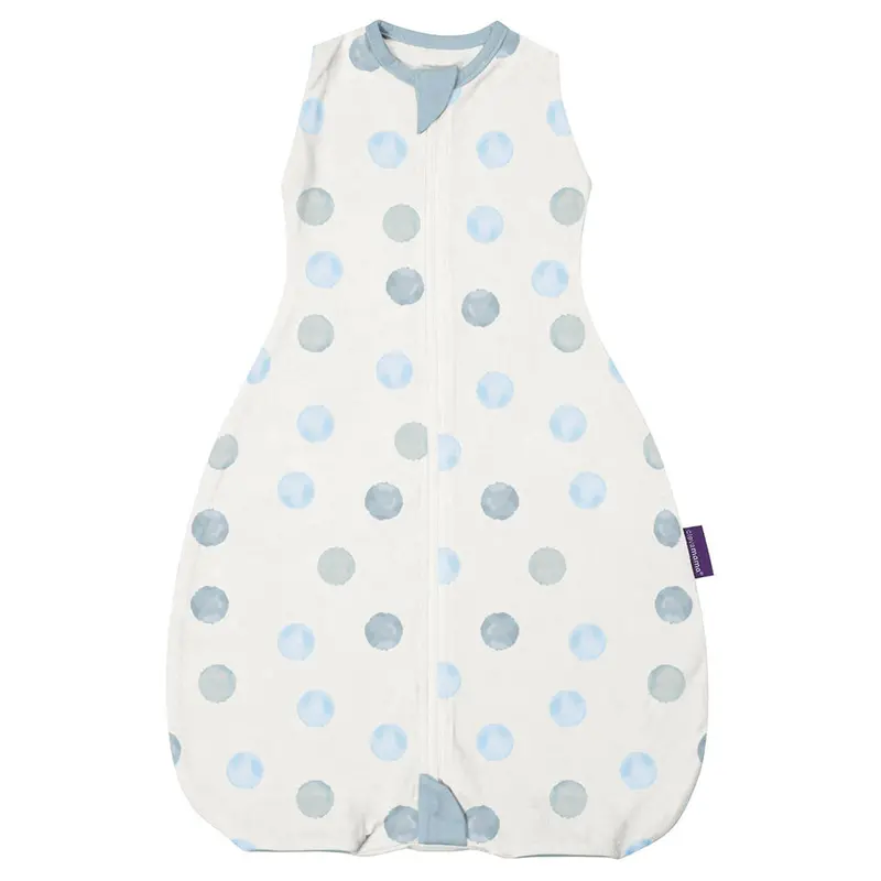Clevamama Sleep Dreamsuit – 1.0 Tog (Blue Spot Pattern) 1