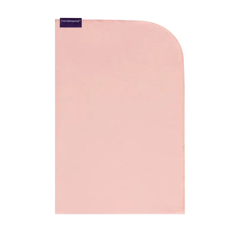 Clevamama Tencel Potty Training Sleep Mat – 70 X 90 Cm In Gentle Pink 1
