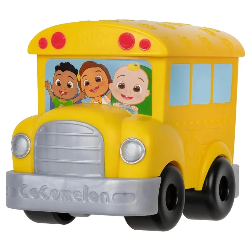 Cocomelon Animated School Bus Toy With Lights And Sounds 1