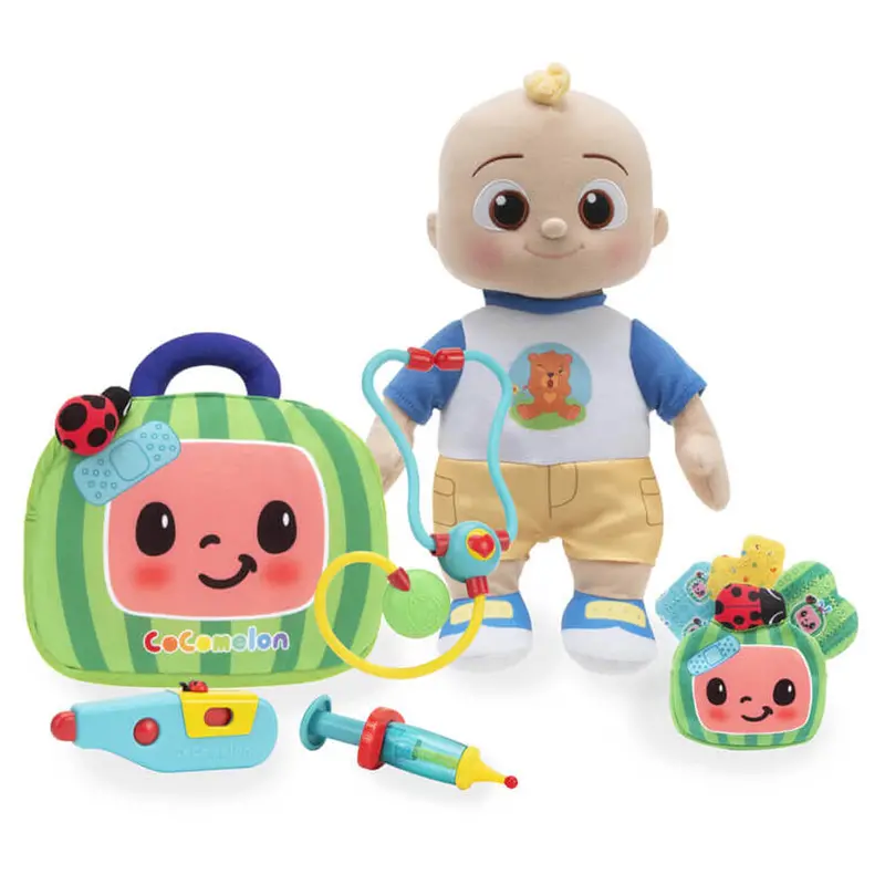 Cocomelon Boo Boo Jj Light-Up Interactive Plush – 36 Cm Huggable Nightlight Toy 1