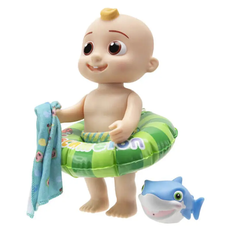 Cocomelon Splish Splash Jj Bath Toy – Shark-Squirter Interactive Figure 1