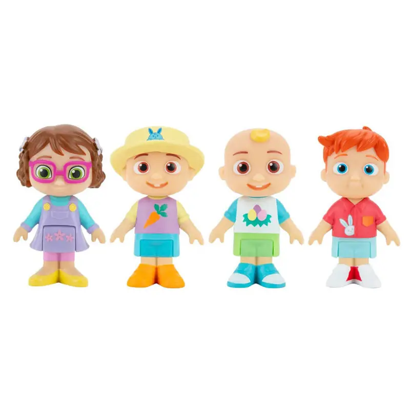Cocomelon Spring Time Figure Pack – 4-Piece Seasonal Character Set 1