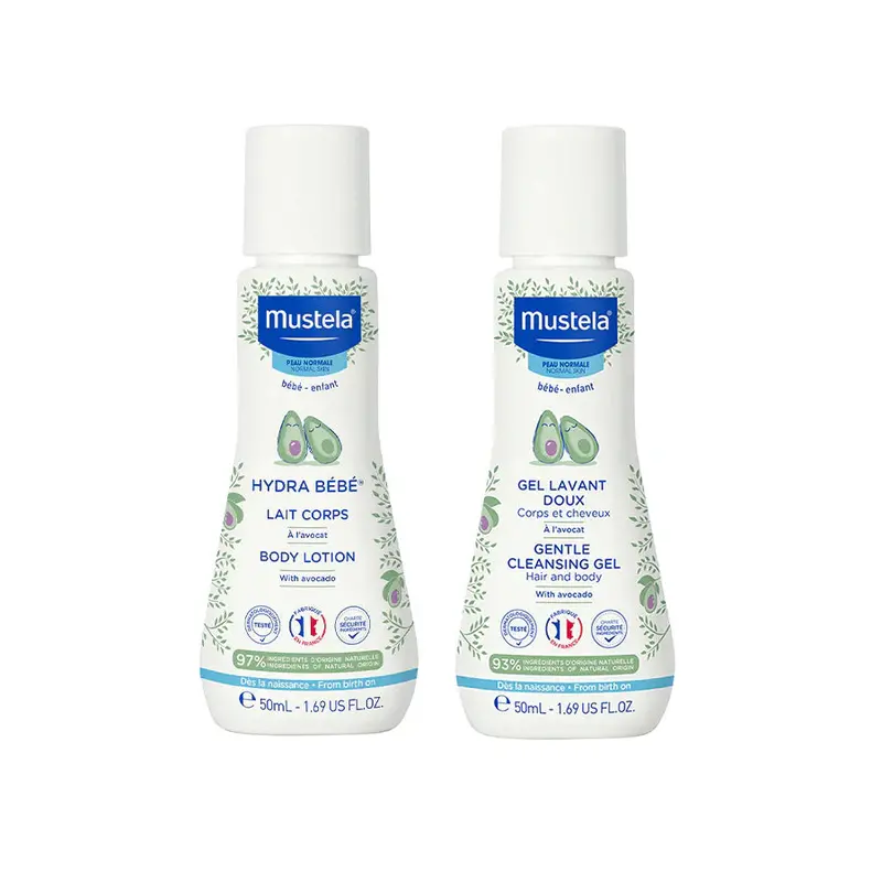 Complimentary Mustela Travel Duo: Cleansing Gel + Body Lotion (100% Off) 1