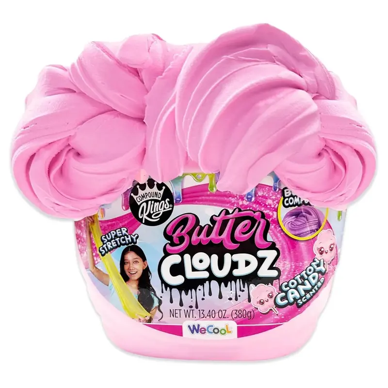Compound Kings Butter Cloudz Silky Cotton Candy Scented Modeling Compound – 380 G Tub 1