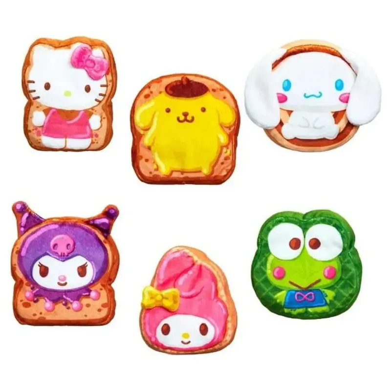 Cookeez Makery Hello Kitty & Friends Toasty Treatz Surprise Plush – Assorted Variants 1