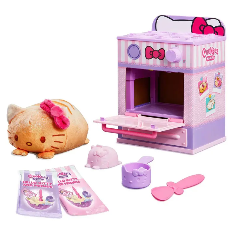 Cookeez Makery Hello Kitty Oven Playset With Accessories 1