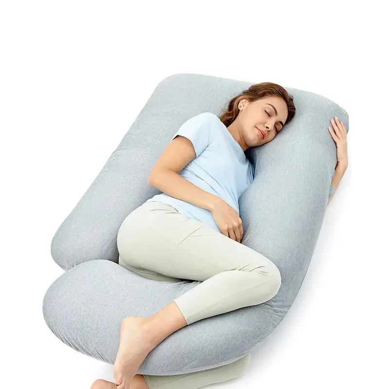 Cooling U-Shaped Maternity Pillow For Pregnancy Support – Momcozy 1