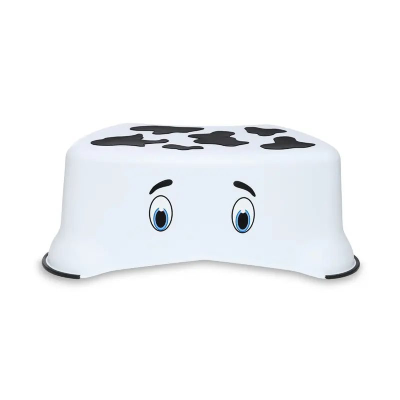 Cow-Design Step Stool For Little Ones 1