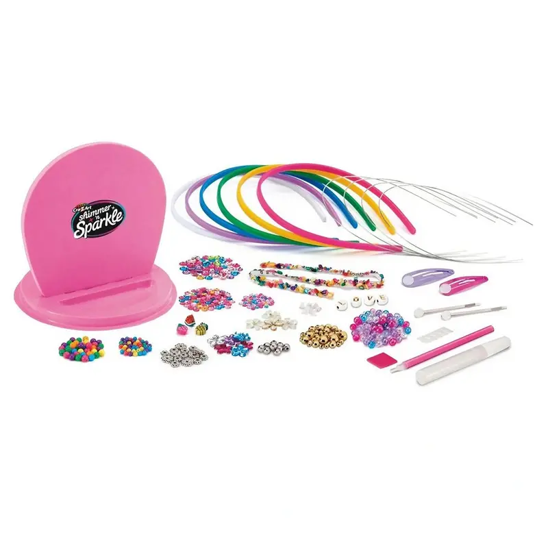 Cra-Z-Art Shimmer 'N Sparkle Diy Headband And Hair Accessory Craft Kit 1