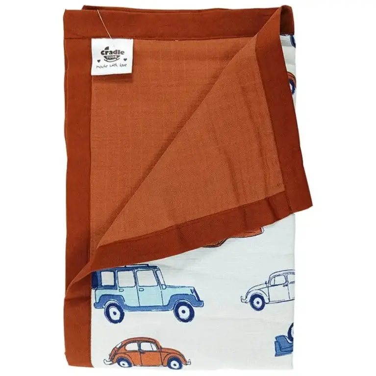 Cradle Togs Muslin Baby Blanket – Ultra-Soft, Gauzy Layer For Infants (0–6 Months) 1