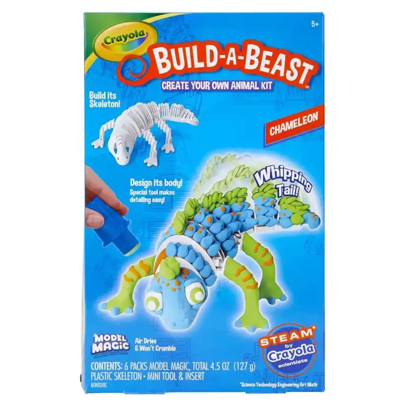 Crayola Build-A-Beast Chameleon Building Set 1