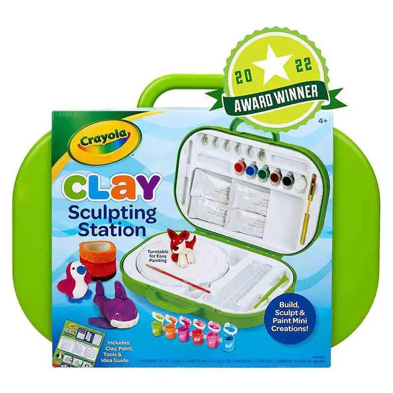 Crayola Clay Sculpting Station – Hands-On Modeling & Creativity Center 1