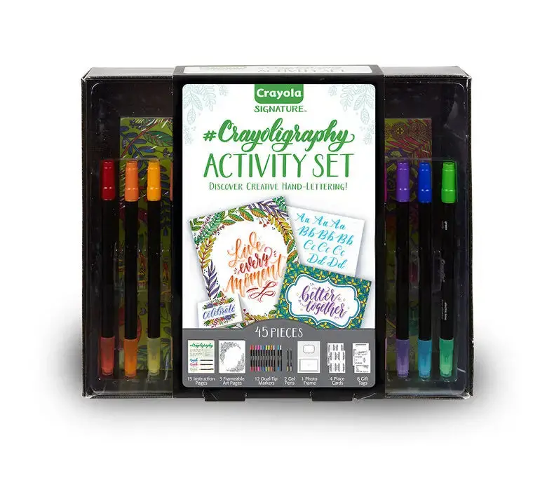 Crayola Signature Crayoligraphy Calligraphy Activity Set 1