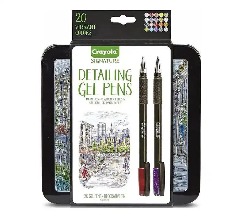 Crayola Signature Detailing Gel Pens – 20-Piece Assorted Set 1